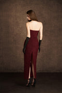 Élégance Sculpted Bustier Tweed Dress for women, from KEIRA TONG, The Viet Concept 