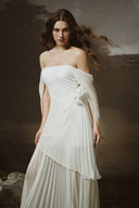 Hestia Premium Lace Maxi Dress for women, from LINH PHUNG, The Viet Concept