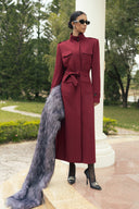 The Faux Fur Long Scarf for women, from HOBB, The Viet Concept 
