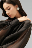 Dien Vi Set with Top & Maxi Skirt for women, from Guyehi Studio, The Viet Concept 