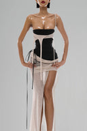 Black Josette Dress for woman, from HUELLEY ROSE, The Viet Concept 