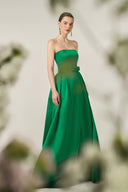 Crystal Embellished Off-Shoulder Mermaid Gown Silk Taffeta Couture for women, from IHF ATELIER, The Viet Concept 