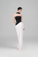 Black & White Helga Maxi Dress for women, from BYDI, The Viet Concept 