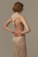 Ondine Ivory Lace Tulle Evening Gown for women, from POEM, The Viet Concept