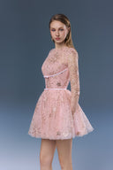 Lux Star Embellished Tulle Mini Dress for women, from JOSEPHINE, The Viet Concept 