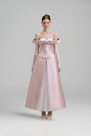 WHITE PLAN • Elin Taffeta Corset and Tulle Skirt Set