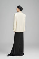 Cream Marcello Long Sleeve Dress for women, from La. D, The Viet Concept 