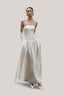 White Madelience Maxi Dress for women, from HUONG, The Viet Concept 