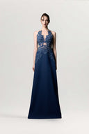GVLUX • Celestine Rococo Illusion A-Line Evening Dress