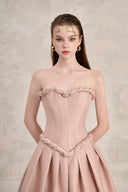 LINH PHUNG • Coralie Twisted Taffeta Bubble Cocktail Dress