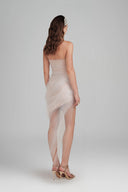 White Elaris Mini Dress for women, from POEM, The Viet Concept 