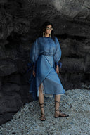 Celestia Sheer Lace Organza Statement Shirt for women, from CAOSTU, The Viet Concept