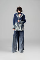 Washed Color Transition Blazer for women, from GVLUX, The Viet Concept 