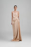 Looken Sheath Draped Taffeta Floor Length Dress for women, from ha Thanh Viet, The Viet Concept 
