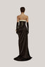 Nyx Sheath Halter Neck Silk Floor Length Dress for women, from POM, The Viet Concept 