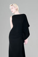 Black Sylvia Maxi Dress for women, from Lam.D Studio, The Viet Concept 