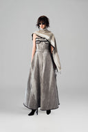 Diagonal Cape With Camisole A-Line Dress Set for woman, from GVLUX, The Viet Concept 