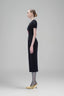 Blossom Noir Midi Dress for women, from Tiny Ink, The Viet Concept 