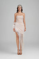 White Elaris Mini Dress for women, from POEM, The Viet Concept 