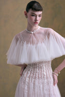 DUONG ATELIER • Lucienne Tulle Mesh Capelet