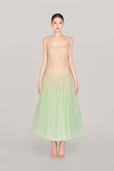  Mint Ombre Lace Midi Dress for women, from Montsand, The Viet Concept 2