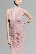 Midnight Rose Sparkling Mesh Maxi Dress for women, from Pham, The viet Concept 