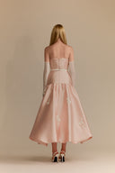WHITE PLAN • Lumi Pink Taffeta Evening Dress