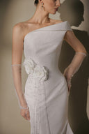 ARTI APPAREL • Roselle Brocade Floor-Length Dress