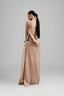 Looken Sheath Draped Taffeta Floor Length Dress for women, from ha Thanh Viet, The Viet Concept 