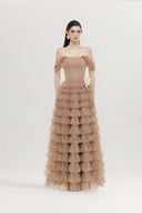 Dottie Étoile Off-Shoulder Tulle Gown for women, from JOSEPHINE, The Viet Concept 