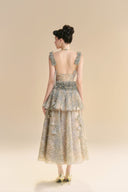 LINH PHUNG • Velezia Rococo Organza Midi Dress