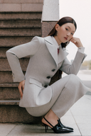 Gray Novber Suit  for women, from WHITE PLAN, The Viet Concept