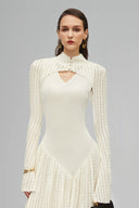 Ivory Prudence Maxi Dress for women, from Jenny K Tran, The Viet Concept 