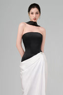 Black & White Helga Maxi Dress for women, from BYDI, The Viet Concept 