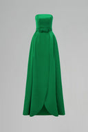 Crystal Embellished Off-Shoulder Mermaid Gown Silk Taffeta Couture for women, from IHF ATELIER, The Viet Concept 