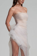White Elaris Mini Dress for women, from POEM, The Viet Concept 