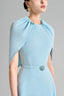 Irissy A-line Round Neck Polyester Ankle Length Dress for women, from Maison Des  Copains 