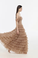 Dottie Étoile Off-Shoulder Tulle Gown for women, from JOSEPHINE, The Viet Concept 