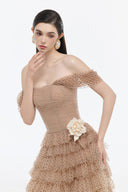 Dottie Étoile Off-Shoulder Tulle Gown for women, from JOSEPHINE, The Viet Concept 