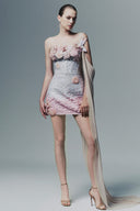 Wings of Bloom Ombre Sequin Corset Mini Dress for women, from MR CRAZY & LADY SEXY, The Viet Concept 