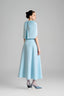 Irissy A-line Round Neck Polyester Ankle Length Dress for women, from Maison Des  Copains 