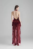 Space Cherry 3D Floral Wrap Dress for women, from Must Have, The Viet Concept 