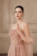 Gwen Embellished Bustier Tulle Gown for women, from JOSEPHINE, The Viet Concept 