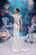 Mireille Coral Embellished Silk Taffeta Gown for women, from 21SIX, The Viet Concept