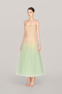  Mint Ombre Lace Midi Dress for women, from Montsand, The Viet Concept 