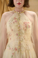 Aurelie Couture Sequin Tulle Organza Evening Gown for women, from MADDY HATES ROSE, The Viet Concept