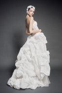 LINH PHUNG • Rochelle Embossed Lace Bridal Headband