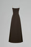 Lirien A-line Cowl Neck Crepe Floor Length Dress for women, from Maison Des Copains, The Viet Concept 