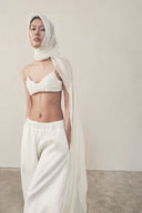 Essence Silk Fluid Tailored Trousers for women, from DAS LA VIE, The Viet Concept