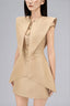 Mystic Winglet A-line Round Neck Taffeta Mini Dress for women, from Lam Khue, The Viet Concept 